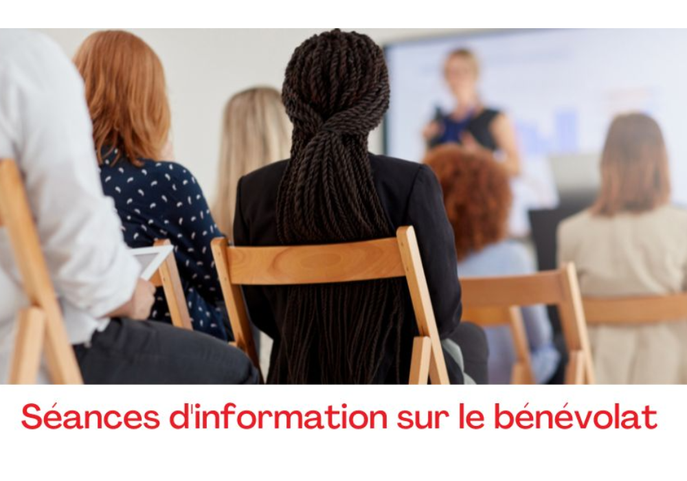 Séance d’information publique sur le bénévolat 