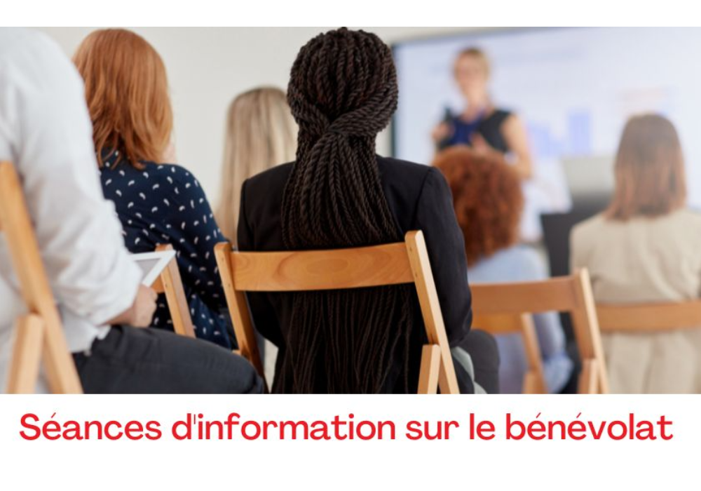 Séance d’information publique sur le bénévolat 