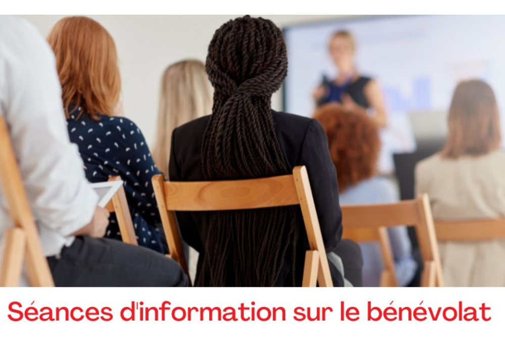 Séance d’information publique sur le bénévolat 