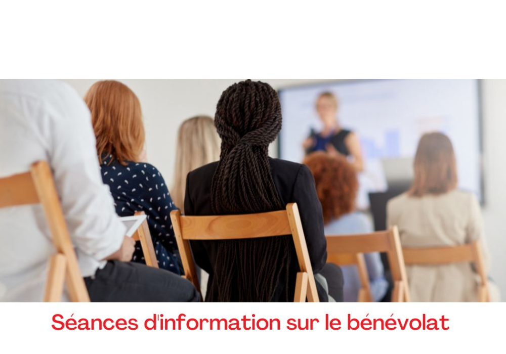 Séance d’information publique sur le bénévolat 