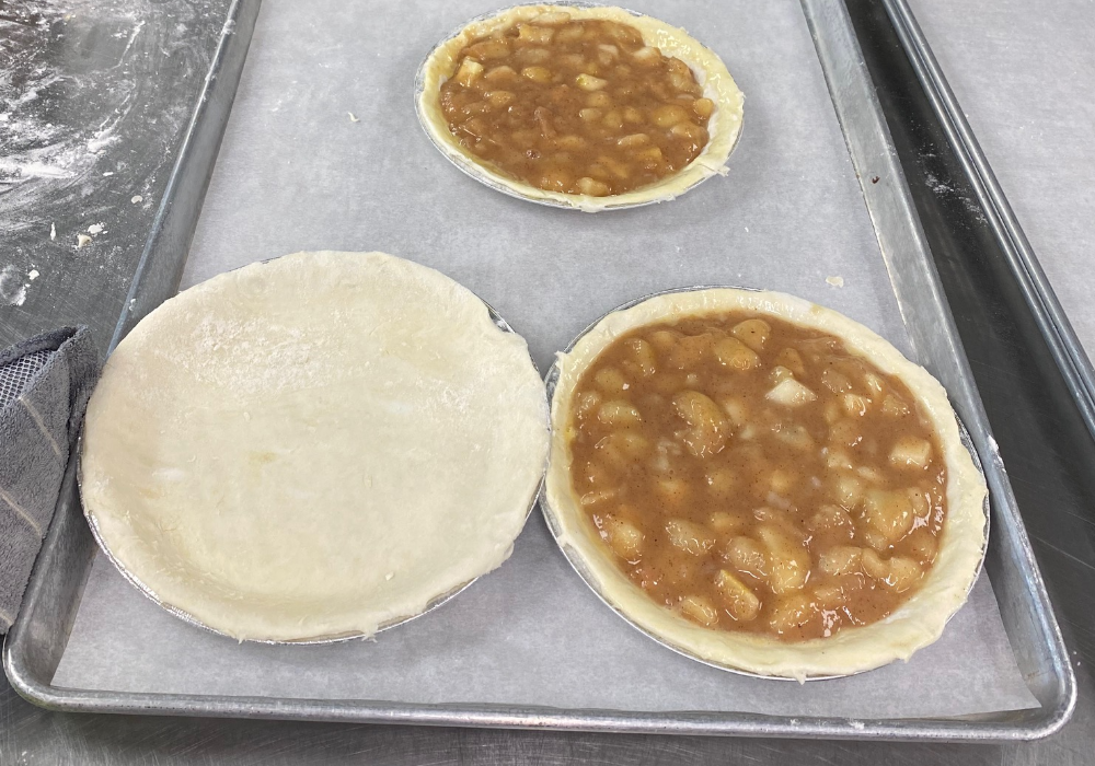 Vente spéciale de tartes aux fruits