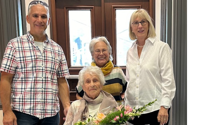 Le CABB célèbre le 100e anniversaire de madame Simone Chabot Pépin